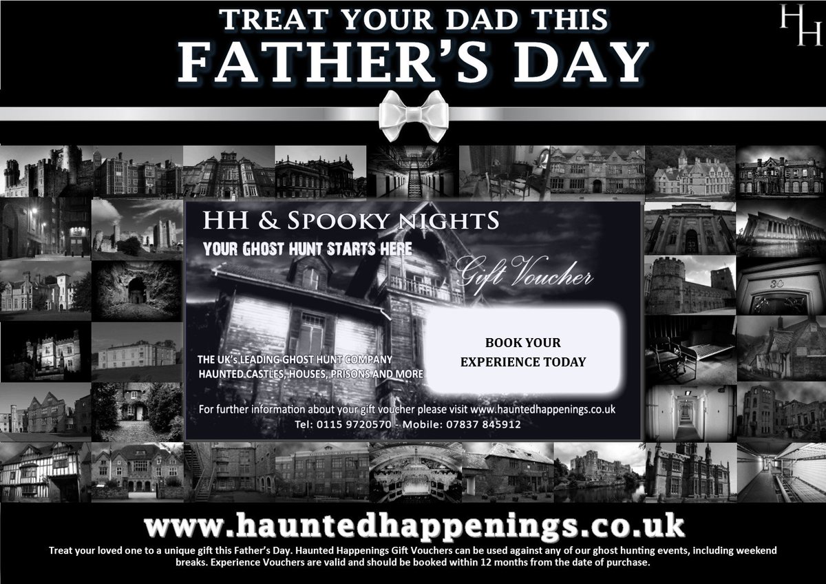 HauntedHapp's tweet image. A UNIQUE FATHER'S DAY GIFT...

hauntedhappenings.co.uk/experience_vou…