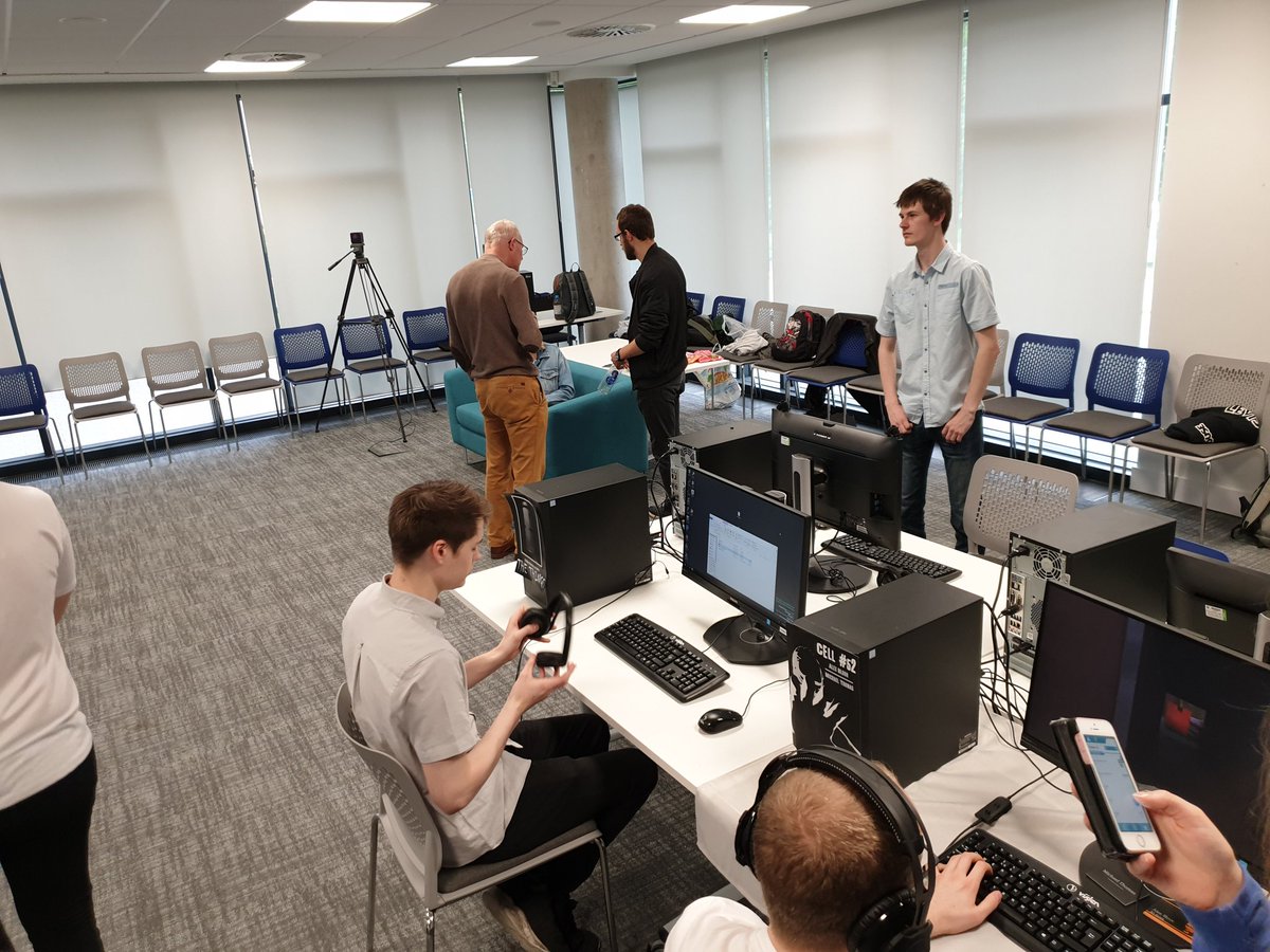 uogct's tweet photo. #COMX19 is well underway! Have you come down to @uogsbt to visit our students yet?! @uniofglos https://t.co/RtkWRb13qw