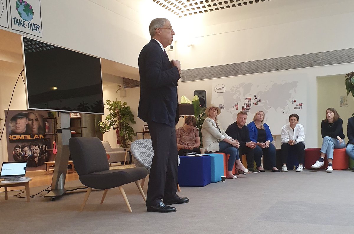 So great to see Vivendi teams from around the world working together thanks to the « Learning expeditions program »!