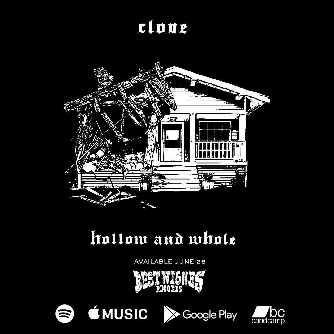Cloveau's tweet photo. We're really excited to announce the release of our new EP "Hollow and Whole" on 28th June.

Including "Glow" and "Sober", this is the product of the past year for our band and we hope you enjoy it.

Follow us on Spotify to prepare for release day: https://t.co/PV6zTw3JfR https://t.co/Hkppt4LDgQ