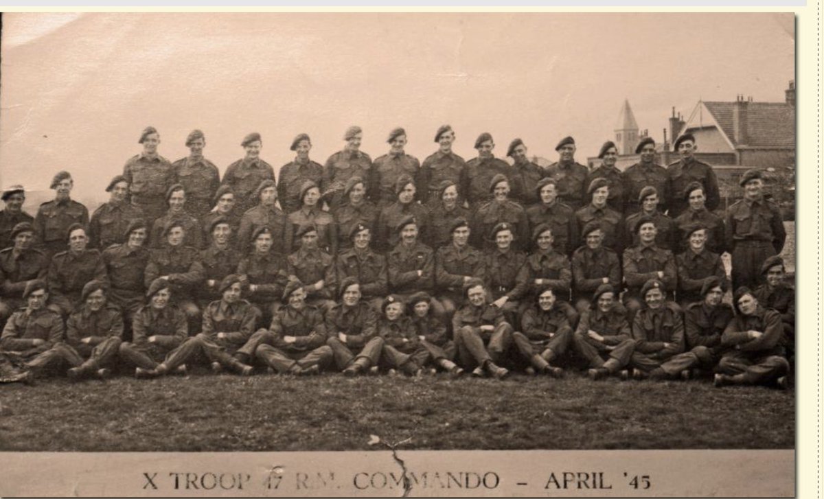 COYSJonty's tweet photo. A big doff of the cap to the brave #47Commando @RoyalMarines on this day #portenbessin #forevergrateful https://t.co/Gl9jVsOpa7