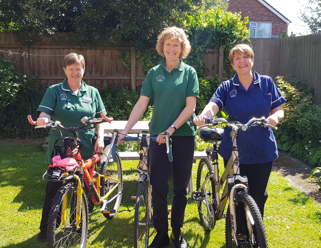 At our Felixstowe surgery we take health and wellbeing seriously, and regularly cycle to work, which is good for the environment too!
