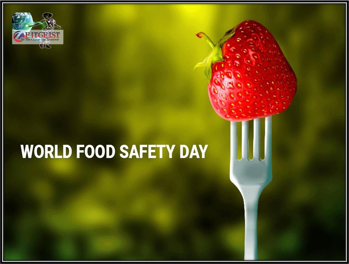 EventsAplus's tweet photo. Todayβs World Food Safety Day is an opportunity to build up the endeavor to ensure that the food we eat is safe. π#WorldFoodSafetyDay #FridayFeeling #FridayMotivation #staymotivated #aplusvision #apluszeitgeistevent #aplusEducation #technologies #AplusTechnologies #medical https://t.co/jKrd1JgzCy
