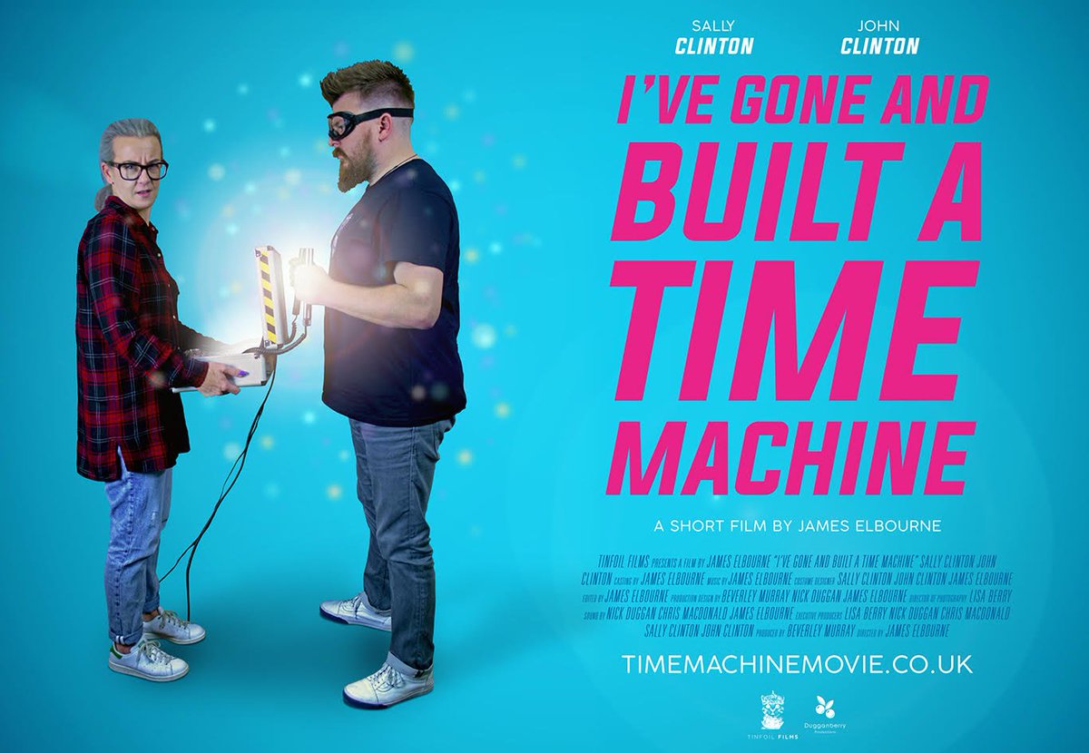 We have a friend who made a movie about a time machine. Shurup! Watch the trailer here: timemachinemovie.co.uk please share if you care. #timemachine #timemachinemovie #movietrailer If my calculations are correct, this is going to be epic. #hull #indiemovie #tinfoilfilms