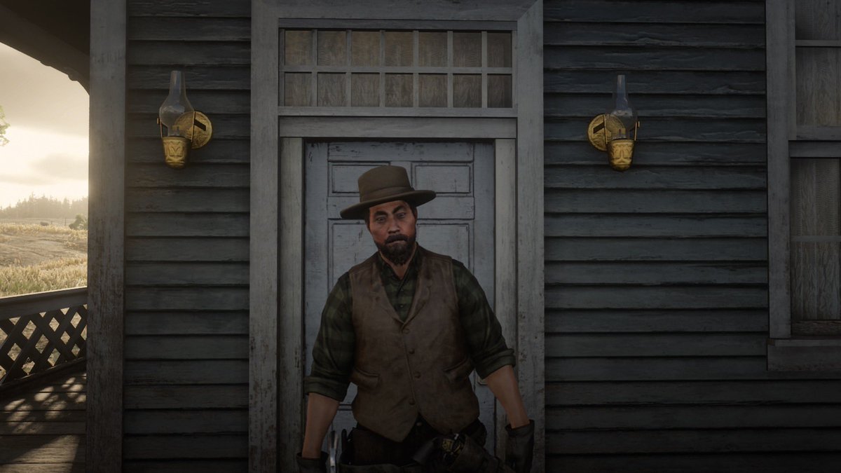 “Photo lady tol’ me to smile. Said to her I was.”