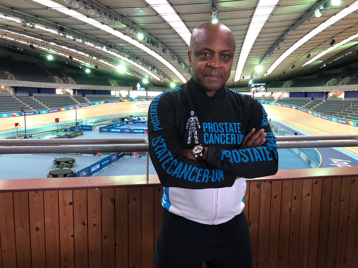 Here at Lee Valley velodrome for <a href="/ProstateUK/">Prostate Cancer UK</a> bike ride to Amsterdam on behalf of <a href="/QPR/">QPR FC</a>.
I definitely had a sleepless night😱
