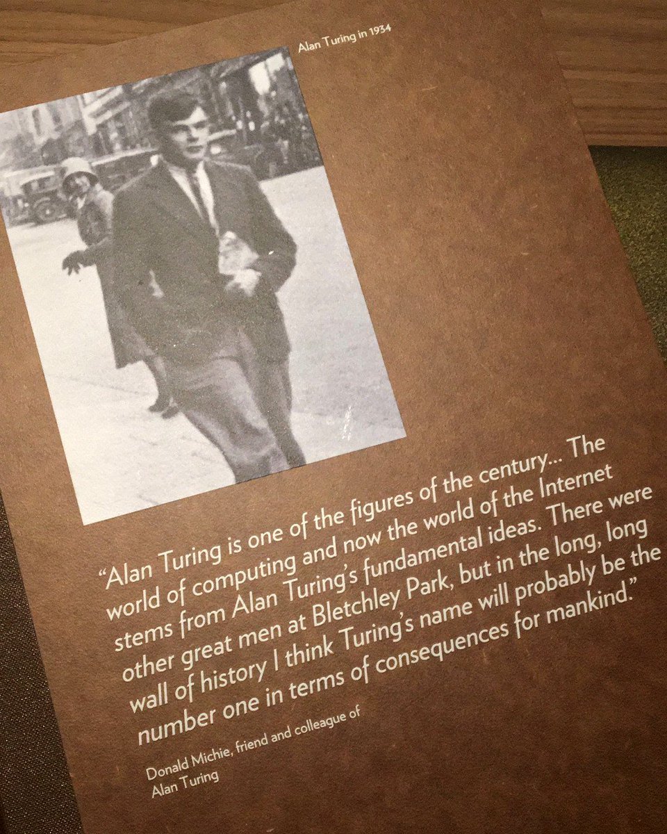 #OnThisDay in 1954, Alan Turing died. Turing was an amazing mathematician, computer scientist and cryptanalyst whose contribution to Bletchley Park, and computing, will never be forgotten. 

“Those who can imagine anything, can create the impossible.”  
📷 Hut 11A #BletchleyPark