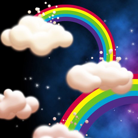 TheCreativityLa's tweet photo. Somewhere, over the rainbow... 
Digital paint 🌈☁️🖥🖌
#digitalart #drawing #rainbow https://t.co/KwM2dKXfFM