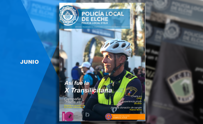 policiaelche's tweet photo. Disponible para descarga nuestra revista digital correspondiente a #junio.
Servicios destacados, consejos, actividad del Cuerpo, colaboraciones y más. #RevistaPLE
• https://t.co/pMy33cqZIk
Ediciones anteriores:
• https://t.co/y6rO9QKd7Q https://t.co/sePbjJrvyz