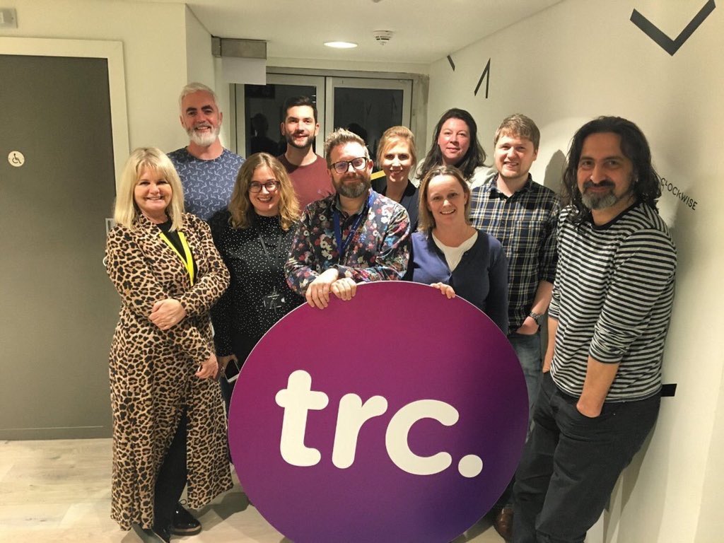 TRC_media's tweet photo. Yesterday was our last training day with this brilliant group. They’re set for big things... 💫 

#CrossCreative 2018/19 over and out! 🚀 https://t.co/JFdL1g1EFe