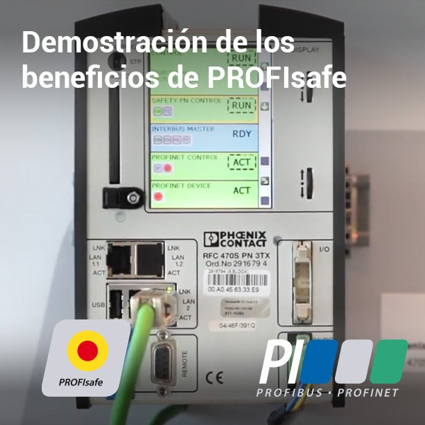 Descubre los beneficios de PROFIsafe en este vídeo demostración en tiempo real.
#PROFIsafe #PROFINET #PROFIBUS
profibus.es/demostracion-d…