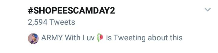 kuyayey's tweet photo. Tangina shopee be happy hahaha, trending ka oh.
#SHOPEESCAMDAY2 https://t.co/nXWXti4tGx