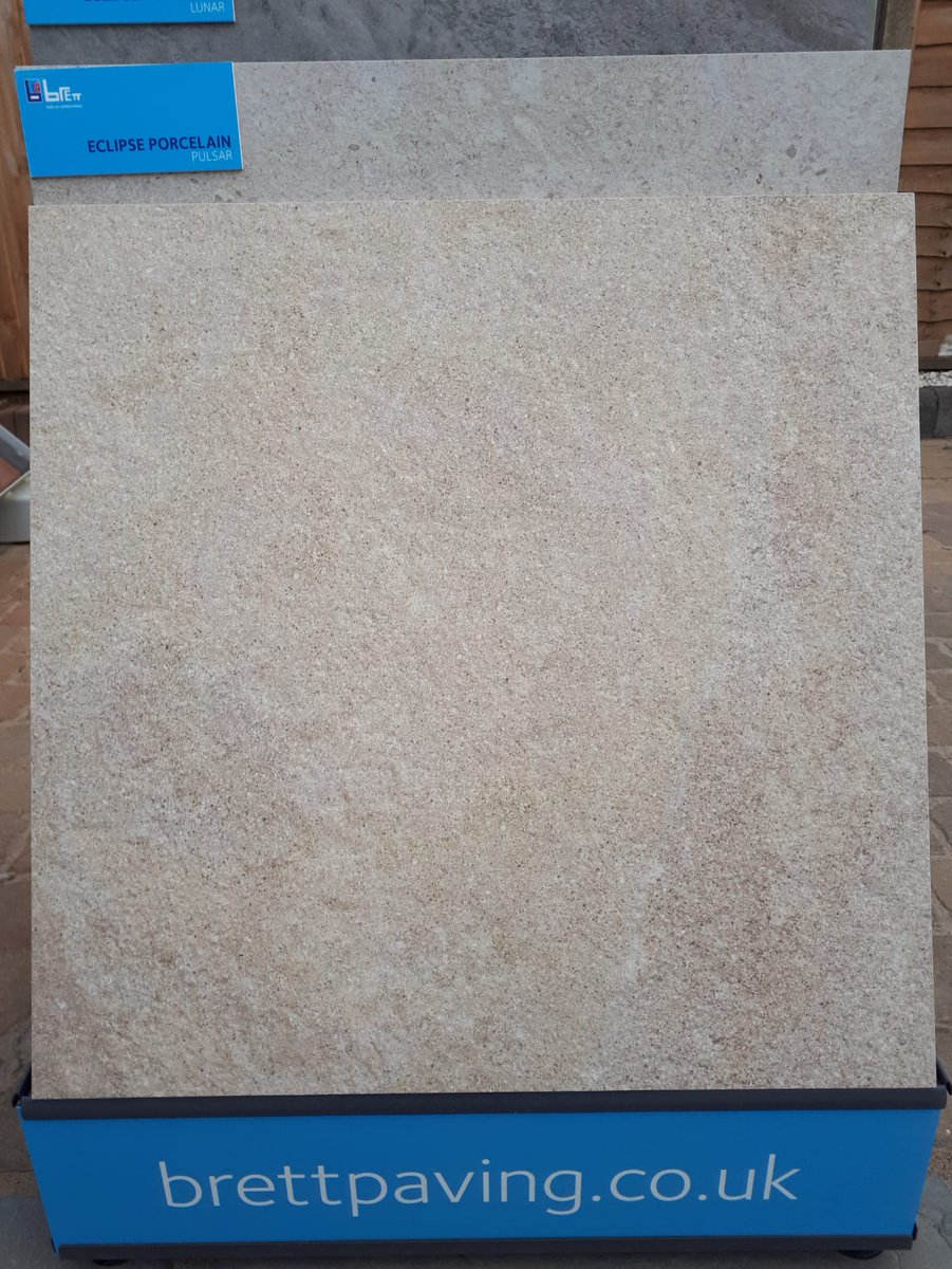 pandrbuilding's tweet photo. New @BrettPaving Eclipse colour added to the range - Cosmic Beige now in stock @pandrbuilding  Loughborough - Special Offer £29/m2 +vat https://t.co/WU0Xuu6uI6