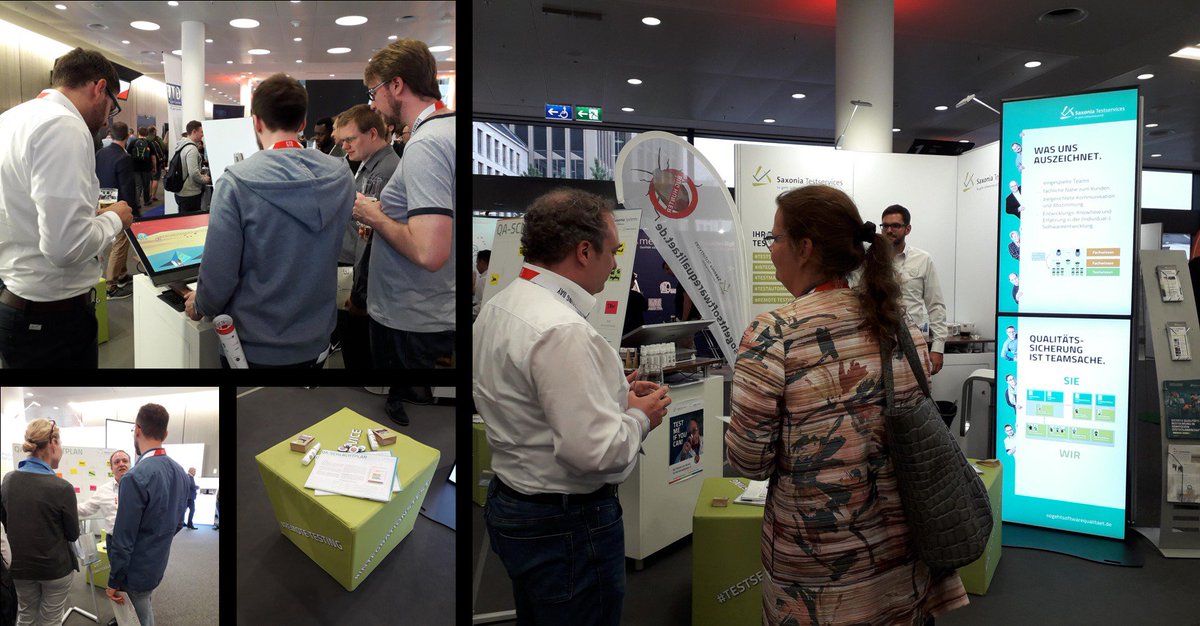 ZEISS_di's tweet image. Wir starten in den zweiten Tag des #GermanTesting Day. Schon gestern Abend war unser Stand gut gefüllt. Hier kann man nicht nur #Bughunter spielen, sondern auch unseren QA-Schlachtplan kennenlernen und mitnehmen. Kommt einfach vorbei und seht selbst!👀👍 #Testservices #QA