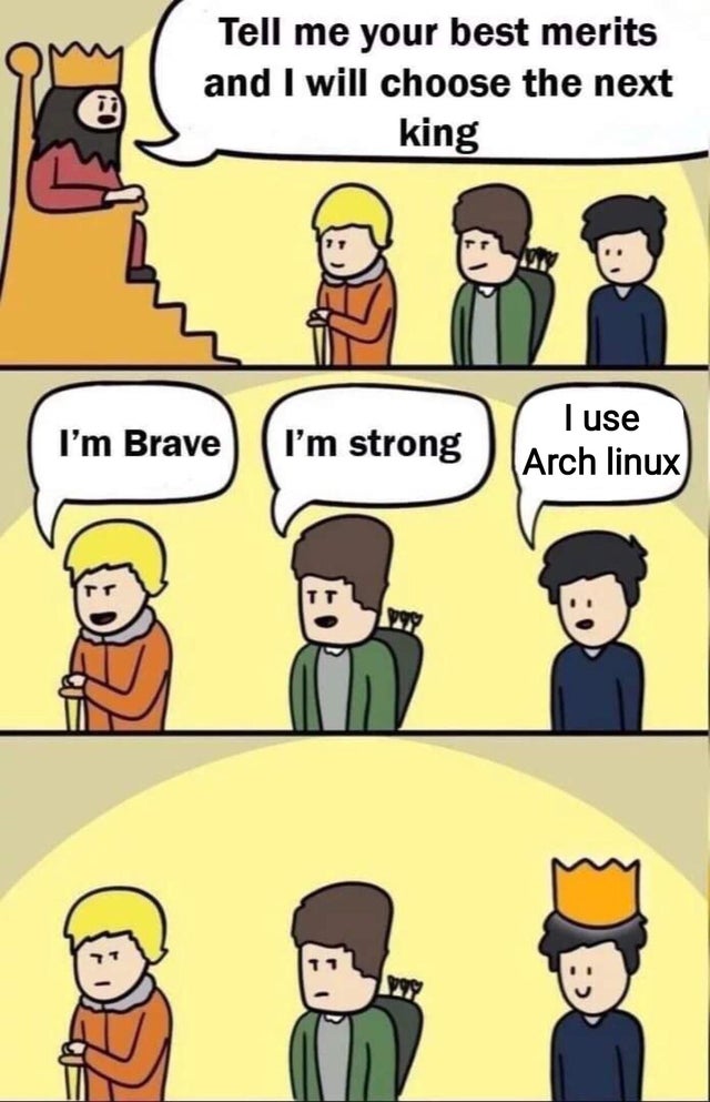 nixcraft's tweet image. LOL. Good meme.