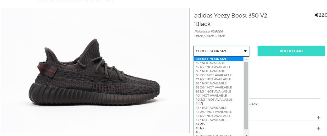 yeezy 35 black non reflective release date