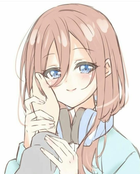 団子さんがTwitterに投稿した中野三玖(五等分の花嫁)のイラスト。