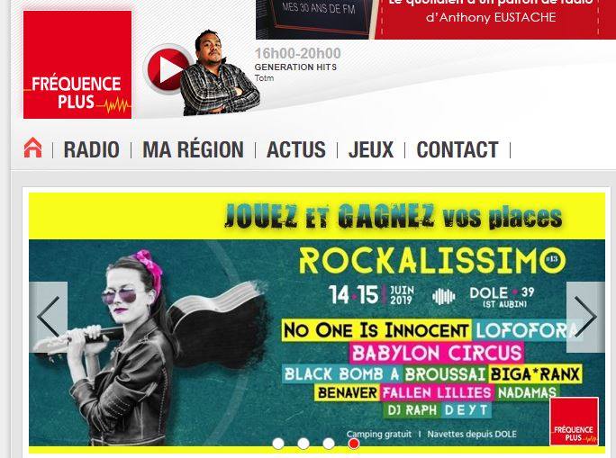 Jeu concours sur @FREQUENCEPLUS1 en ce moment pour gagner des pass #rockalissimo ! Tente ta chance ! #festival #summer2019