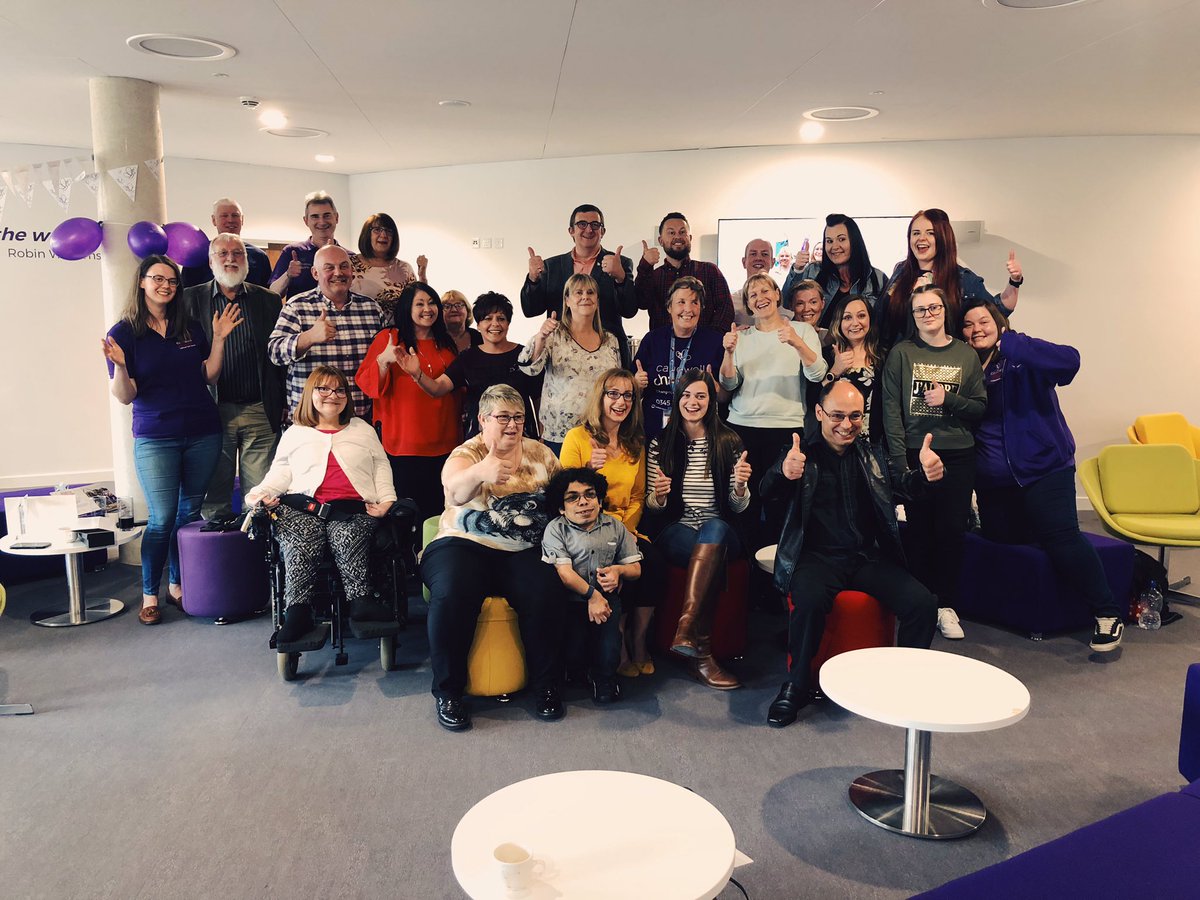 caudwellkids's tweet photo. We simply couldn’t continue to support the lives of disabled children without our volunteers 💜 

|VolunteerAwards2019| https://t.co/5I8q1xJr6x