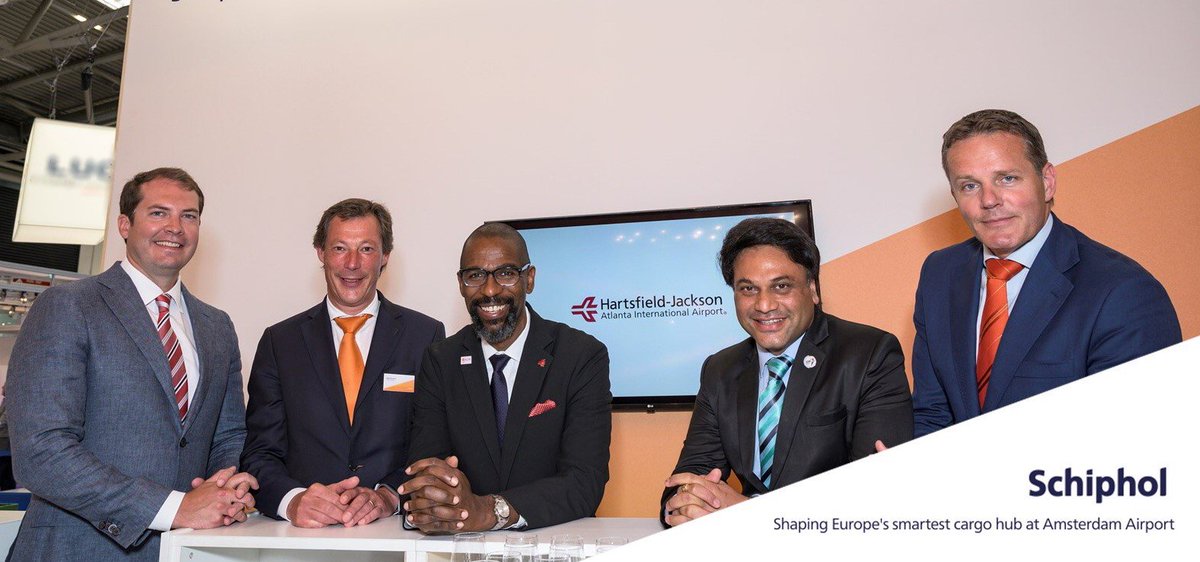 Schiphol is strengthening its collaboration with Atlanta Airport to promote trade and investment between the Netherlands and metro Atlanta. Follow the link for the full story #aircargoeurope #collaboration #aircargo <a href="/ATLairport/">Atlanta Airport</a>