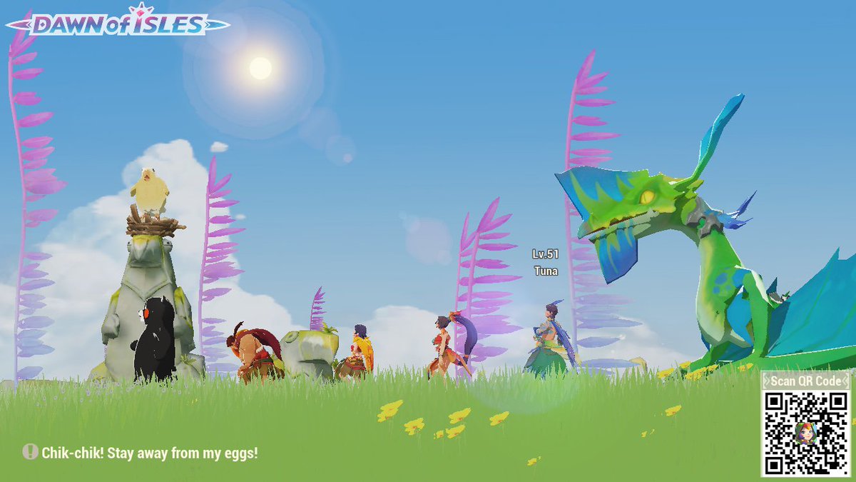TunaXfish's tweet photo. #DawnofIsles - On Home Island, Gugu awaits! https://t.co/zn6hnsHC41