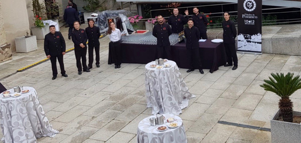 Todo listo para que comience el Evento...#catering