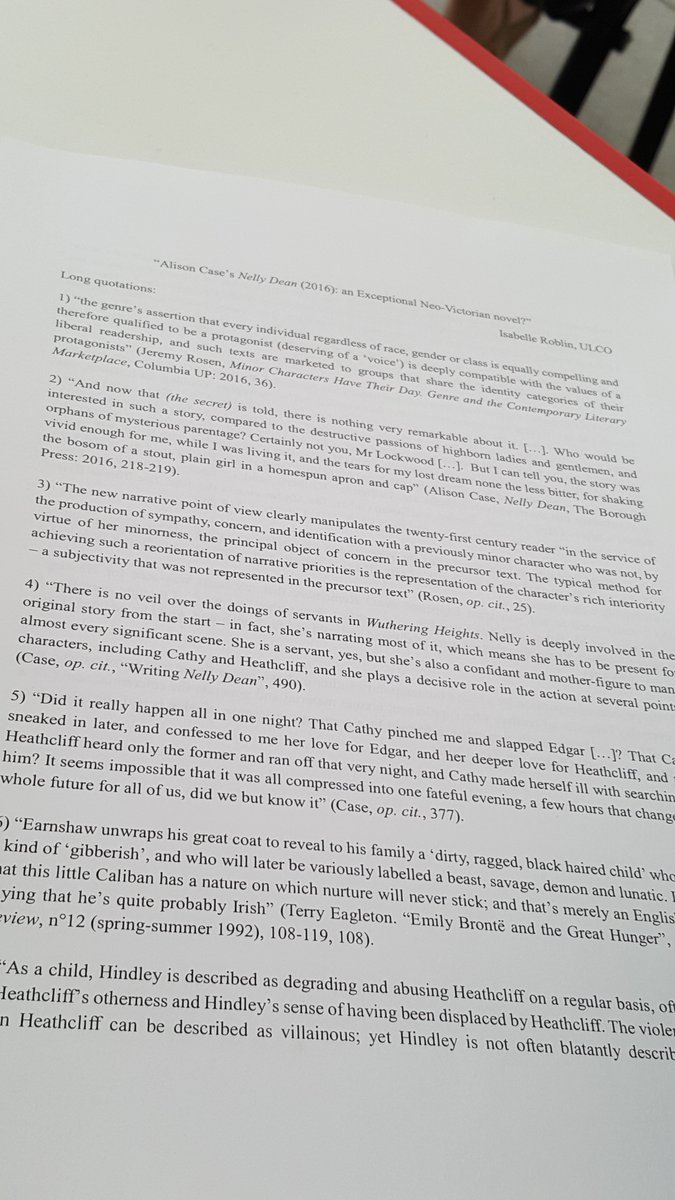 caro_cactus's tweet photo. Session néo-victorienne à la SEAC ce matin :) d'abord Isabelle Roblin "Alison Case's Nelly Dean (2016): an Exceptional Neo-Victorian Nobel?" 
Réflexion très intéressante sur la mécanique de réécriture de classique vic du point de vue d'un.e domestique #SAES2019 https://t.co/4tRxKGM8C1