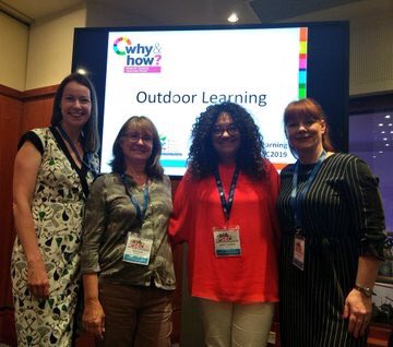 leighhoath's tweet image. Fab day at #PSEC2019 yest contributing to an outdoor learning panel with @DrBiol. Promising discussion, great opportunity to support teachers’ teaching - not just learners’ learning... recognising how teaching and learning are inextricably linked. Getting the doctorate out there!