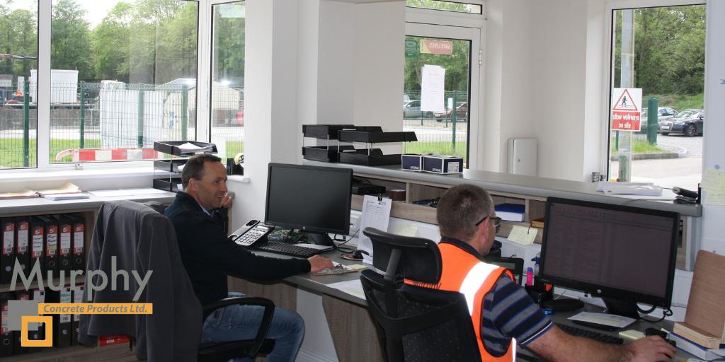 Busy day at the office here in Enniscorthy with lots of orders going out to customers today #precast #concrete #agri