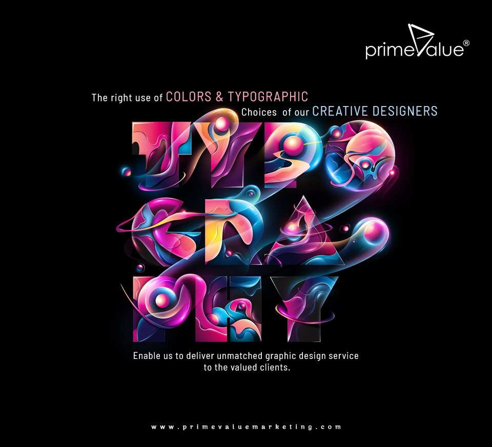 RelevantTechUK's tweet image. RT @primevaluemark3: The right use of colors and typographic choices of our creative designers enable us to deliver unmatched graphic design service to the valued clients. 
Visit: primevaluemarketing.com
#Primevalue #marketingservices #digitalmarketing …