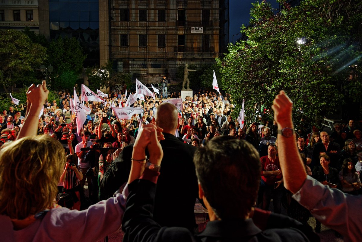 EU_Spring's tweet image. More than 1.4 million citizens backed our #GreenNewDeal in the #EUelections2019. While this wasn’t enough to elect candidates to the European Parliament, we will keep on fighting for a democratic, social and green Europe.

Follow @DiEM_25 and our @gndforeurope campaign for more!