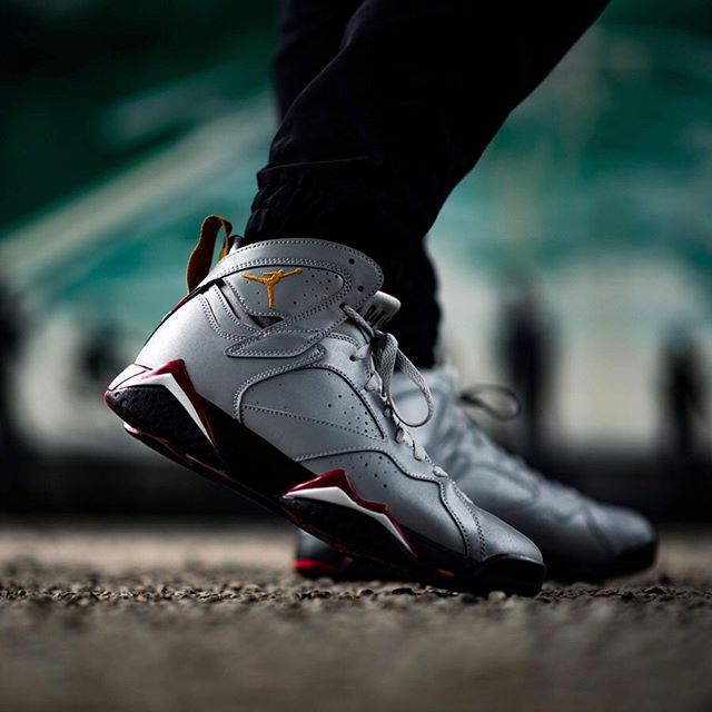 NIKE AIR JORDAN 7 REFLECTIVE CARDINAL