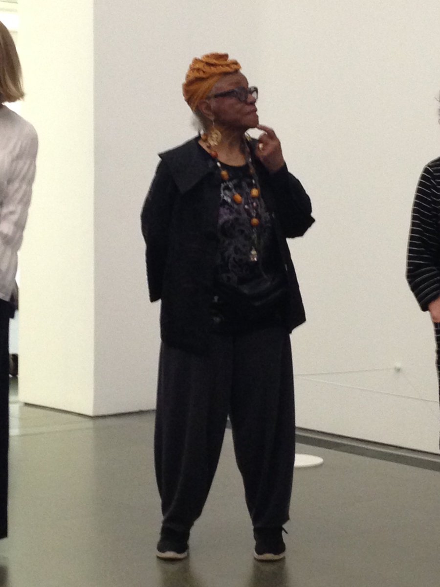 WhatJuliaMade's tweet photo. Stumbled upon Faith Ringgold discussing her work @SerpentineUK yesterday #highexcitement #painting #activism #faithringgold https://t.co/3KLhmP8o3P