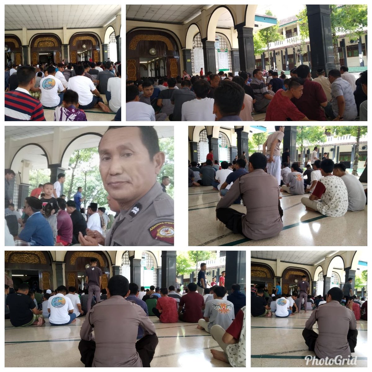 PolsekPurwodadi's tweet photo. Safari Sholat Jum'at di Masjid Jabalul Khoir Purwodadi Kab Grobogan.
#humasgrobogan
#groboganhebat
#DivisiHumasPolri
#divisihumaspolriv
#humasmabespolri
#humaspolri
#choiron1998 https://t.co/Ro30Gmzkis