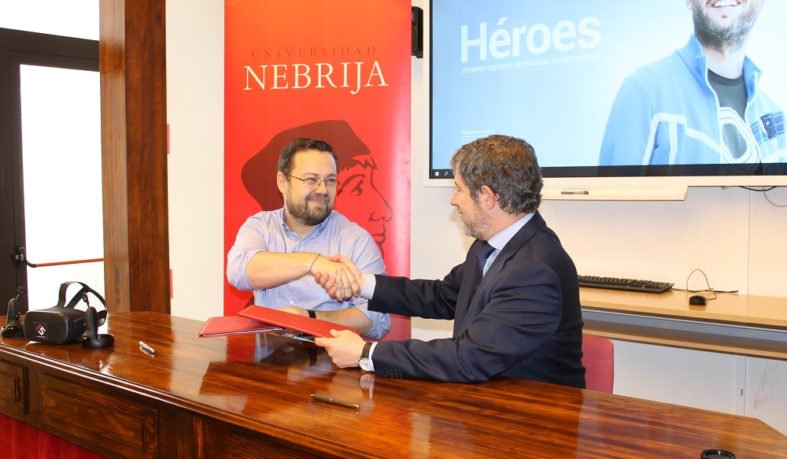 Nebrija's tweet photo. Hemos firmado un acuerdo con @Level5_Edu para seguir avanzando en la investigación de los procesos cognitivos fundamentales en el aprendizaje. ¡Grandes aliados! 👏🏻 https://t.co/cAcmeCIVVM #FelizViernes #FelizFinde https://t.co/BkERHLgOdm