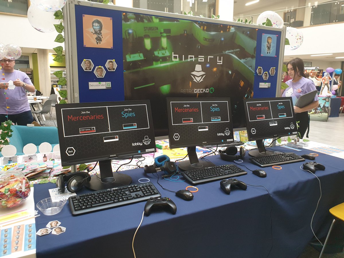 uogct's tweet photo. It's time for the final set up before doors open at 10! Here's a sneak preview! πππ #COMX19 https://t.co/1483tEKMJH