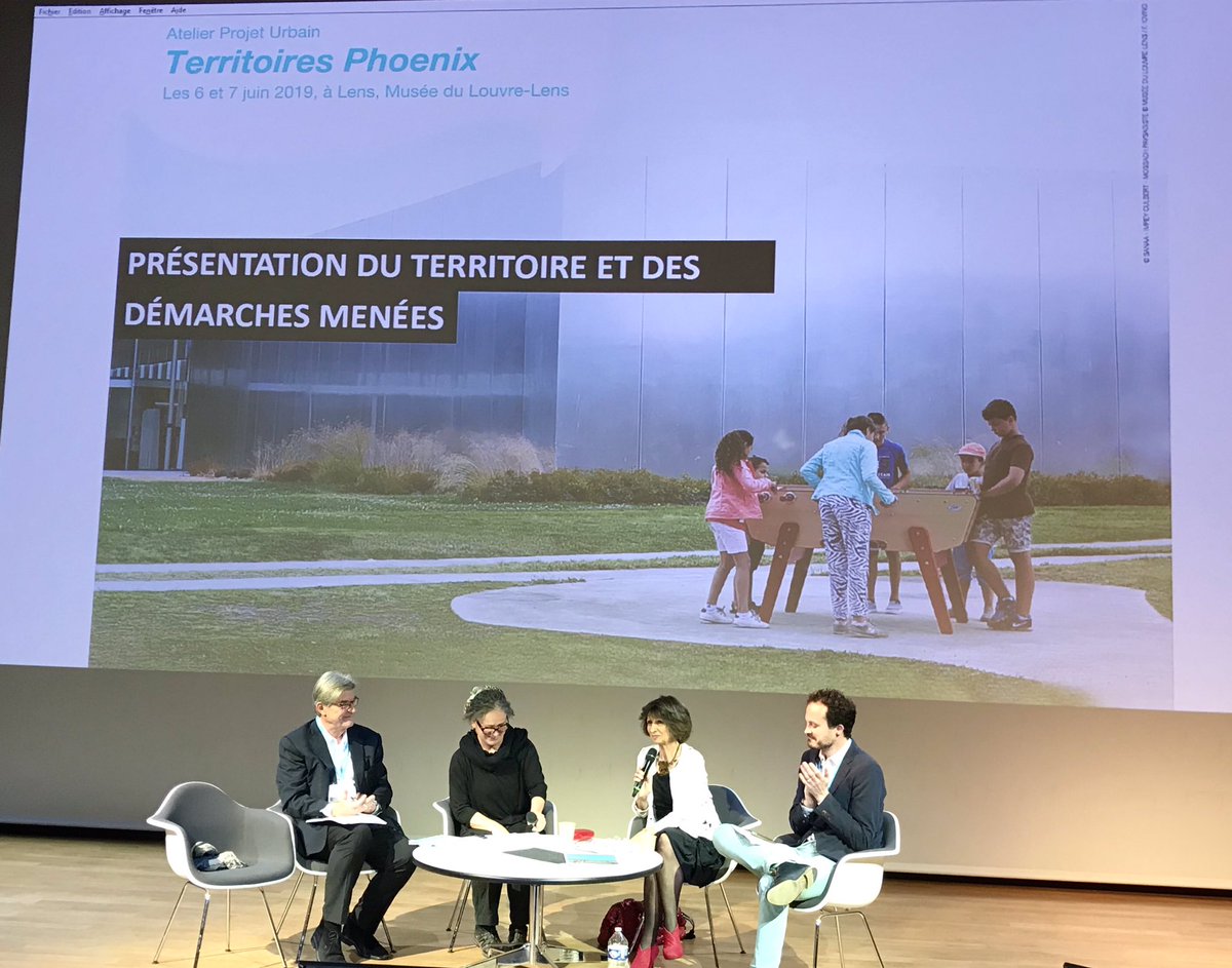 SouderLea's tweet photo. @Neoclide1 participe à l’Atelier Projet Urbain #TerritoiresPhoenix à l’occasion des 10 ans d’@euralens au @louvre_lens https://t.co/dc2H1C6gKW