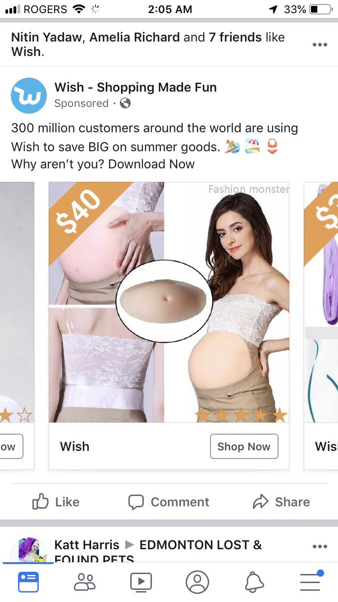 SolinaAsterisk's tweet photo. Facebook &amp; Wish know exactly what I’m searching for. All of their algorithms &amp; data collecting have proved fruitful. I can now rest easy knowing that whatever I need is available for online ordering. 🙏🏼👏🏼 https://t.co/Vp54h7xSfH