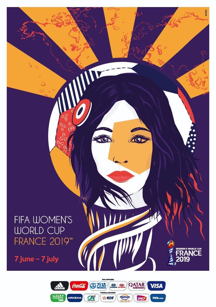 cestrosi's tweet photo. Alors que s’ouvre aujourd’hui la @FIFAWWC en 🇫🇷, je veux féliciter l’agence niçoise @AgenceComback qui a signé la très belle affiche de ce mondial féminin. Une fierté pour #Nice06 qui accueille son premier match dimanche à l’@AllianzRiviera #ENGSCO #FIFAWWC #ILoveNice https://t.co/yHMntHbeP0