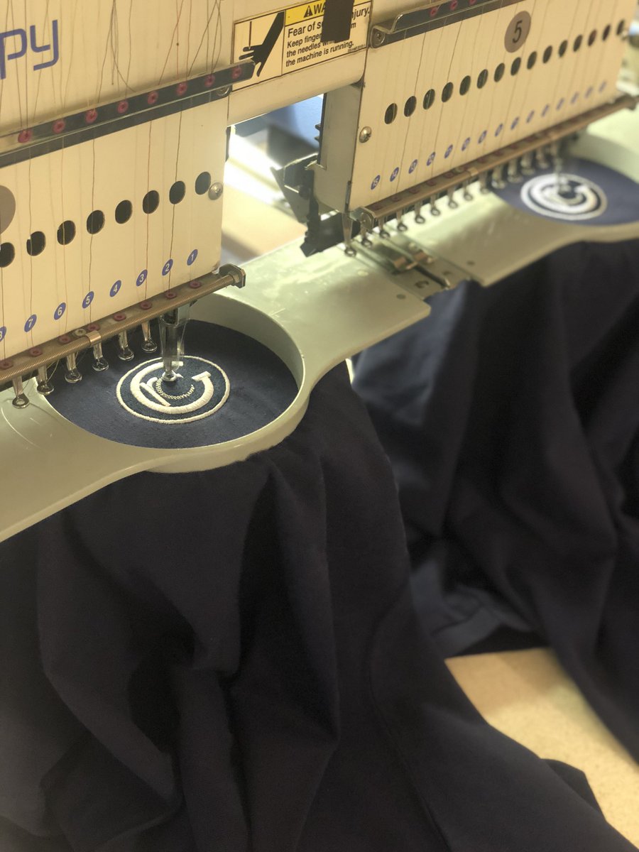 121_Workwear's tweet photo. Embroidery for Grace Fabrications 👍 https://t.co/DS82QQdEXU