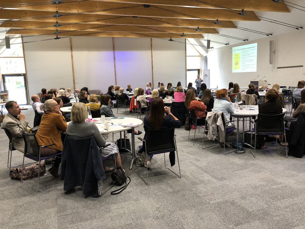 Just started our Early Years conference at Stamford Court, Oadby#SollyKathryn