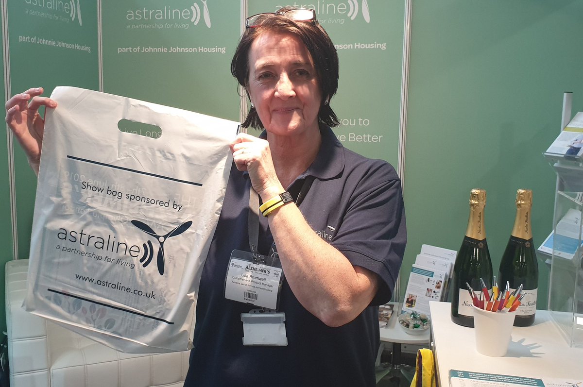 Proud to be a show sponsor at the <a href="/AlzheimersShow/">The Alzheimer's & Dementia Show</a> ! Come and see us on stand A9 we have fantastic products and services that will support people living with #dementia