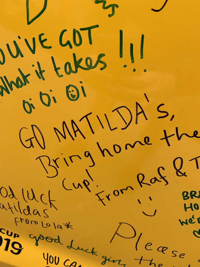 but every time Matildas is given an apostrophe, Sam Kerr sheds a single tear 💧