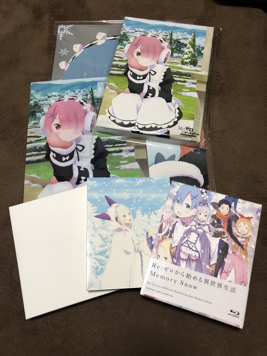リゼロのmemory Snowの映像ソフトが届く 2ページ目 Togetter リゼロのmemory Snowの映像ソフトが届く 2ページ目 Togetter