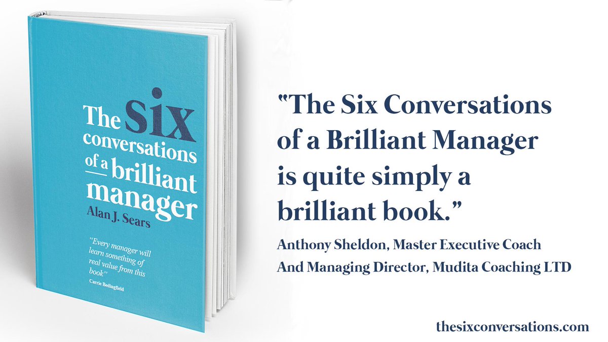 I'd like to say a huge, huge thank you to everyone for the fantastic response we've had to the book so far. It really means a lot and I'm hopeful that it can go on to help many people with their at-work relationships. 

amzn.to/2Efg63Q

#sixconversations #leadership