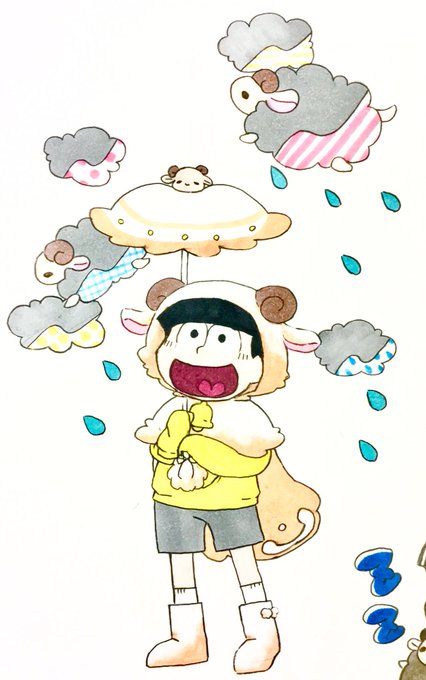 おそ松さん絵描きさんと繋がりたいのtwitterイラスト検索結果