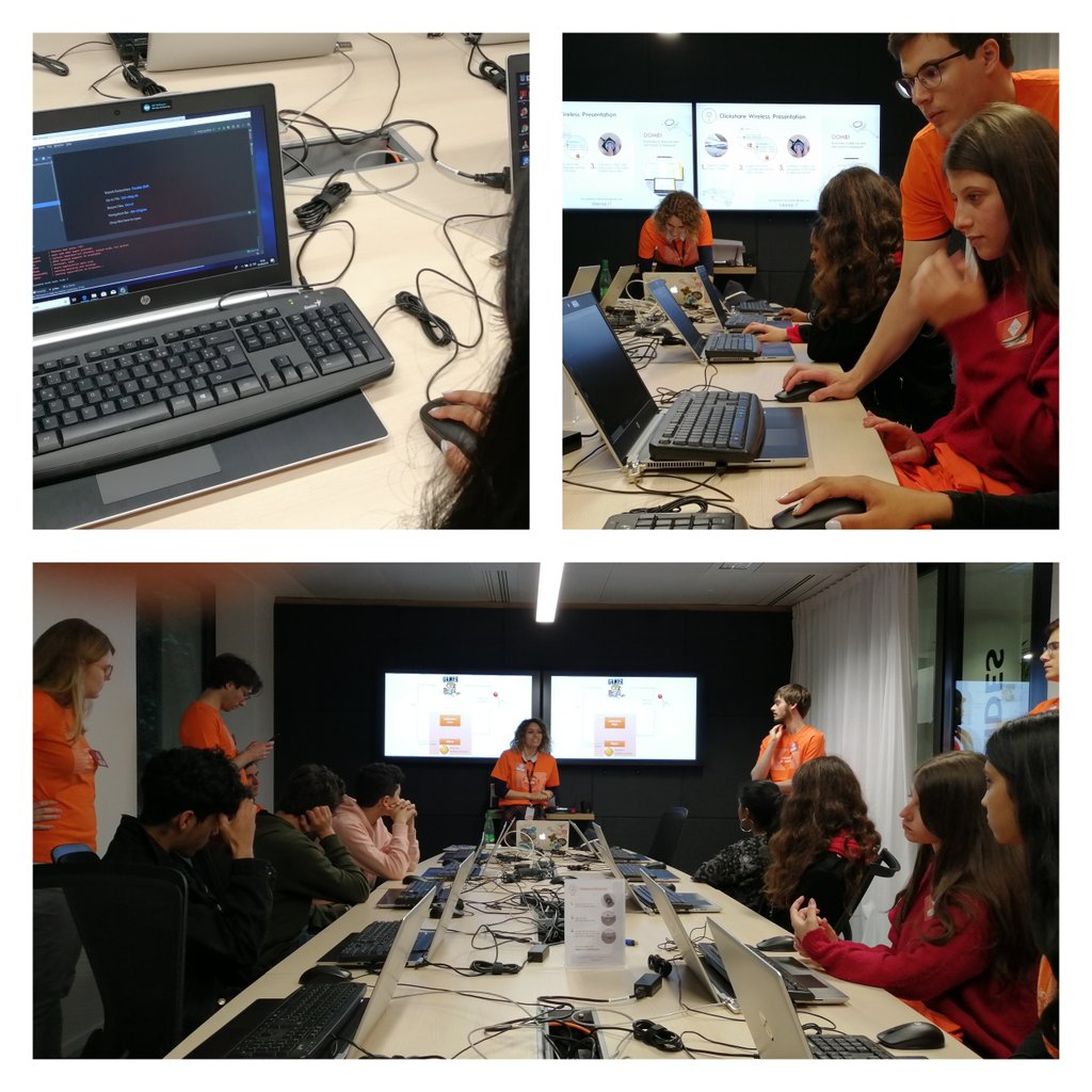 Fond_CGenial's tweet image. Journée aujourd&apos;hui #jecode chez @Criteo_France : on s&apos;immisce dans un atelier de codage de jeu. Les lycéens découvre le langage #Python ! #YesWeCode #Criteo @CriteoEng
