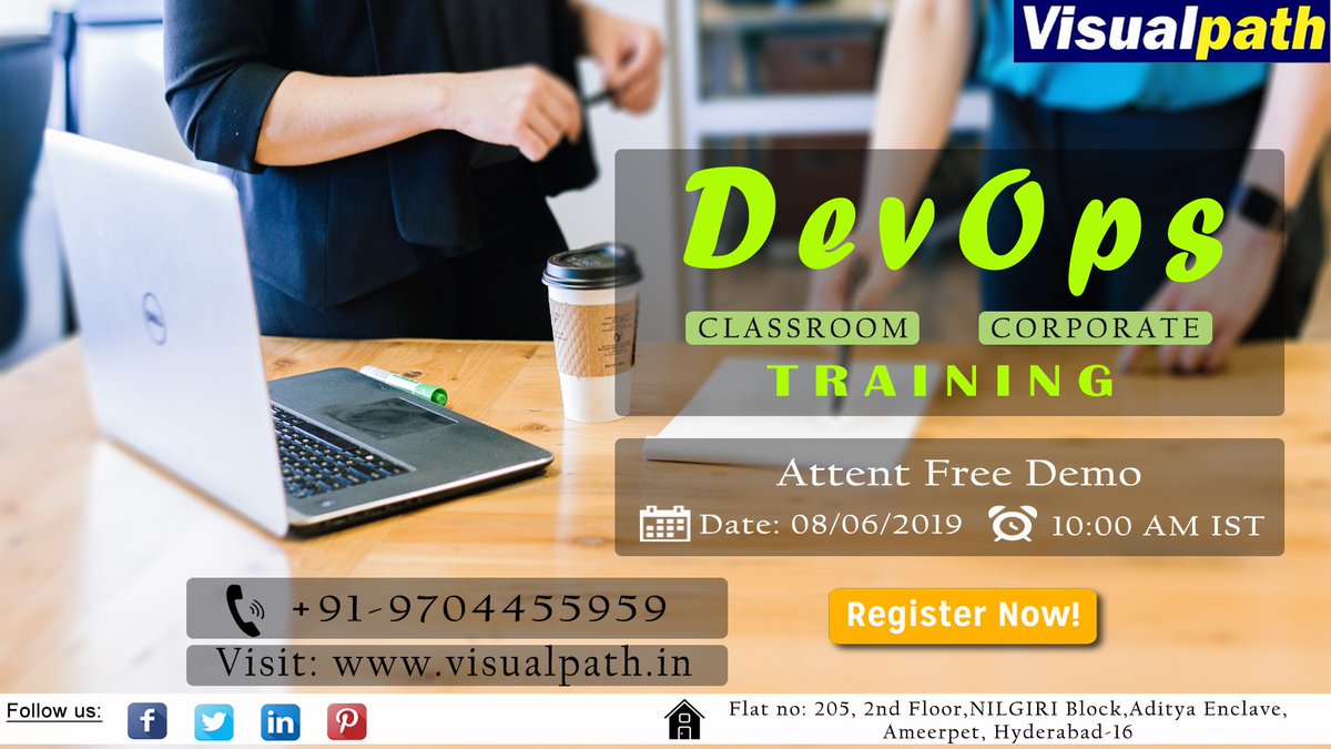 VisualpathPro's tweet photo. Must Attend #FreeDemo class on #DevOps. Our #DevOps_Training makes you an expert in concepts of #DevOps_tools Like - Git, Jenkins, Docker, Kubernetes, Puppet, Chef.
Real-time #Training by 10+ years experienced IT professional. 
Visit: https://t.co/x74Y60T5fs
#DhoniKeepTheGlove https://t.co/vhFnGMOsXy