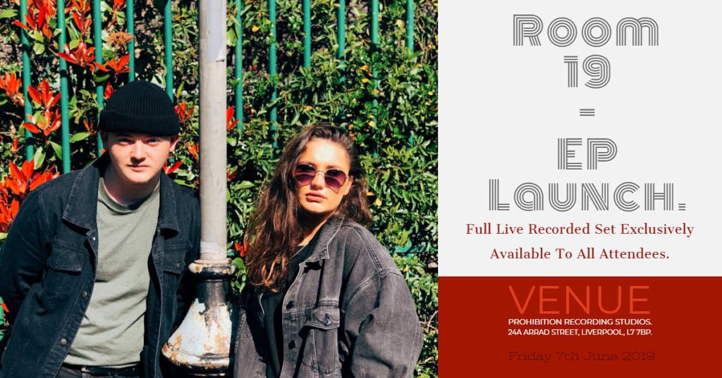 Just a hand full of tickets left for tonight's #Eplaunch with #Room19 with support from Lydia Higham &amp; Sophie Wilson

Tickets are just £6.50 and can be purchased from the link below!

Show your support and listen to a night of fantastic #music #Liverpool 

prohibitionrecordingstudios.co.uk/events/room-19…