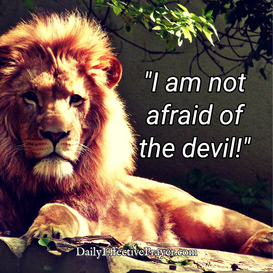 DailyEffectiveP's tweet photo. Do not be afraid of the devil! He has been defeated by Jesus! (Colossians 2:15) #jesusislord #thedevilisdefeated #spiritualwarfare #faithoverfear #nofearhere #overcomer #victorious #triumphinchrist https://t.co/TiFcpfB31e